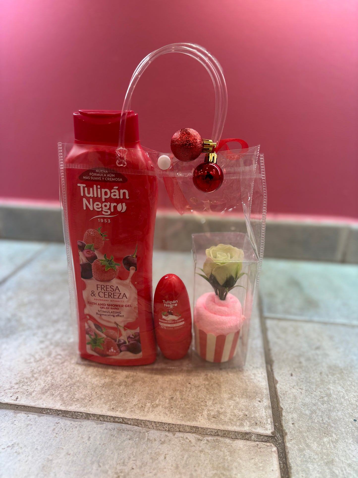 Cofanetto regalo Tulipán Negro Fresa e Cereza