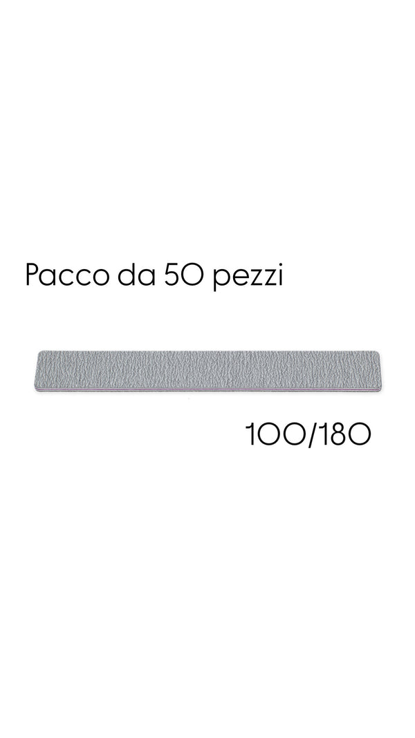 LIMA UNGHIE RETTANGOLARE GRANA 100/180