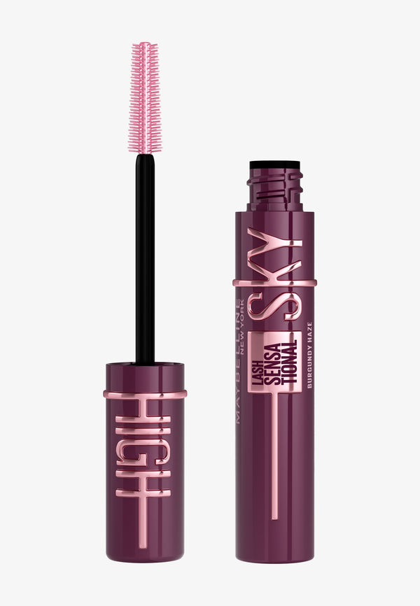 MAYBELLINE NEW YORK
Ciglia sensazionali Sky High
mascara volumizzante e allungante color burdundy